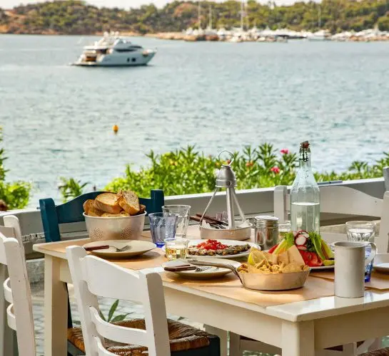 The Riviera coastline